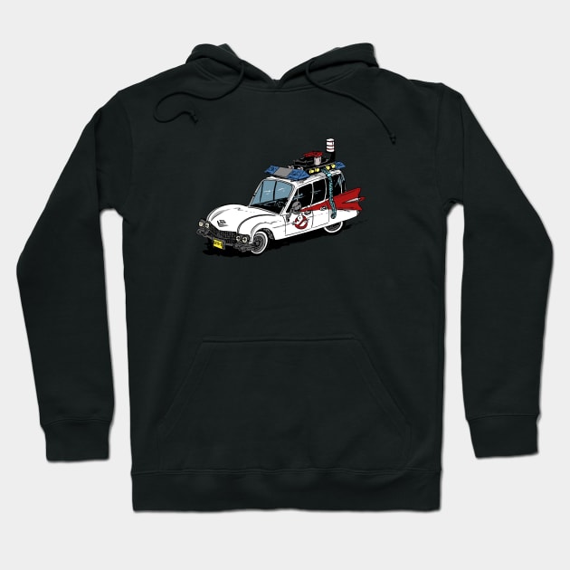 Ghostbusters Ecto-1 Hoodie by ctupa